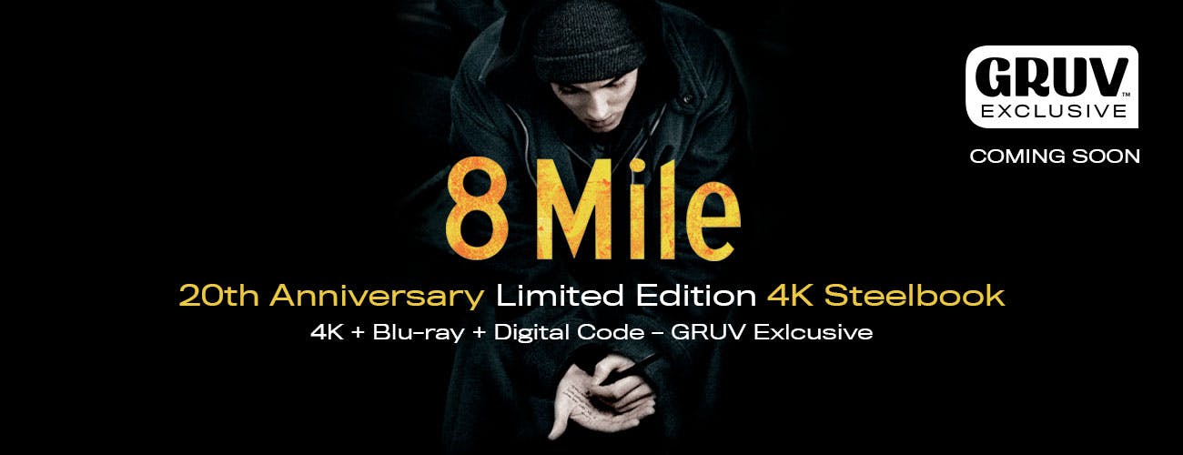 8 Mile Limited Edition 4K Steelbook (4K Ultra HD + Blu-ray) – Official  Eminem Online Store