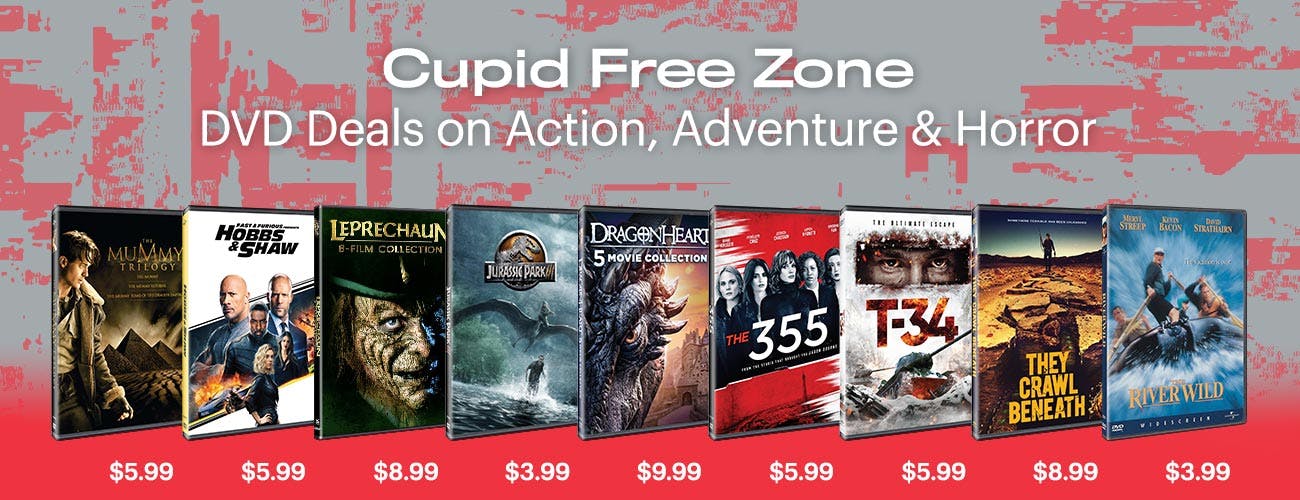DVD Deals on Action, Adventure & Horror