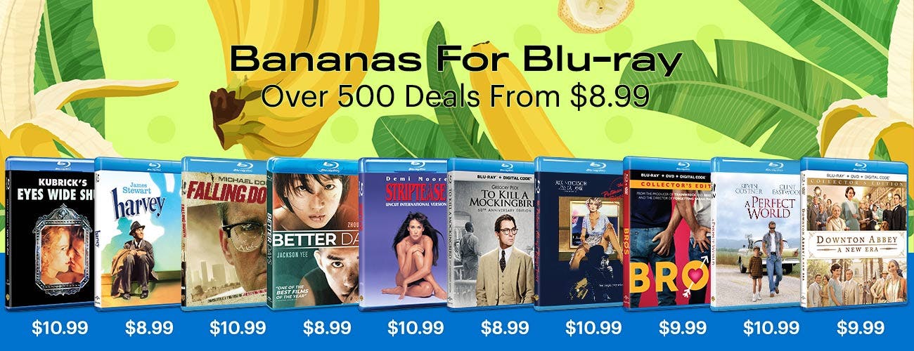 Bananas For Blu Ray Only 5 99 Each
