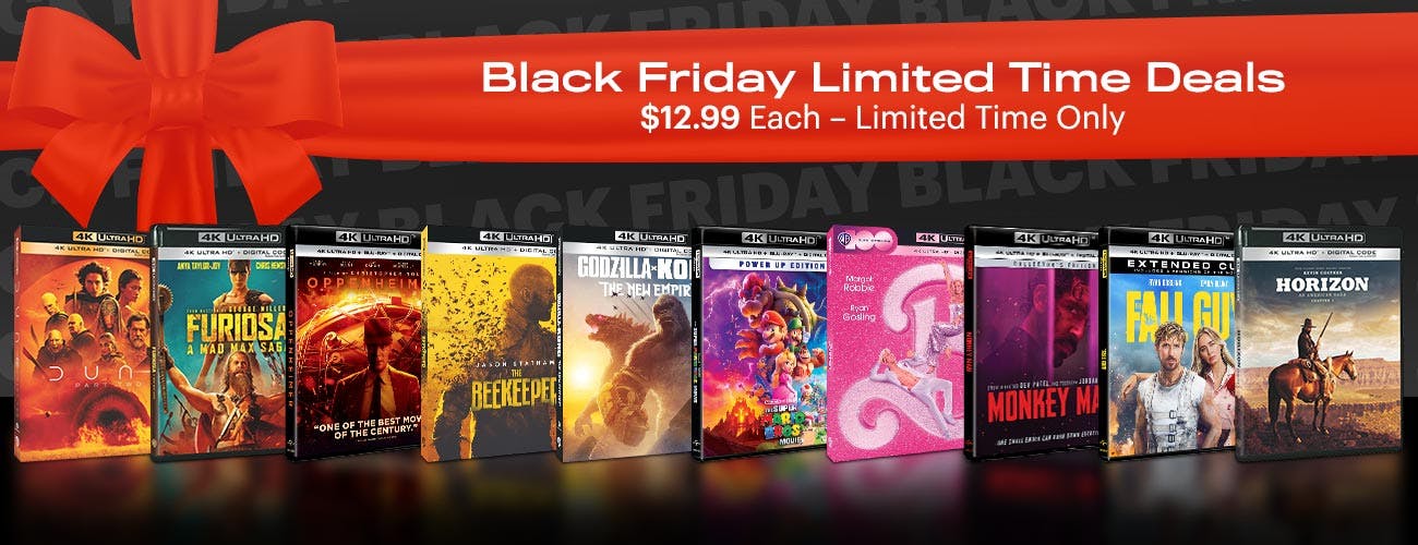 Black Friday 4K UHD Deals - Limited Time Only