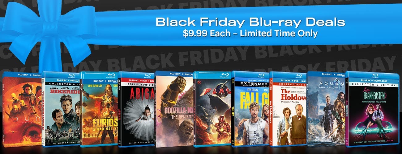 Black Friday Blu-ray Deals - Limited Time Only