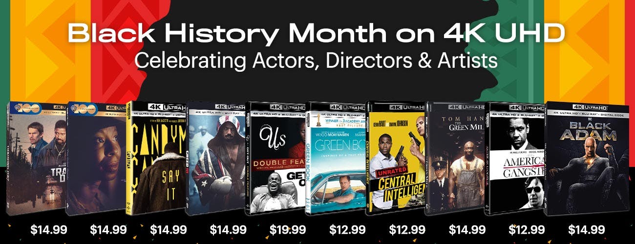 Black History Month on 4K UHD