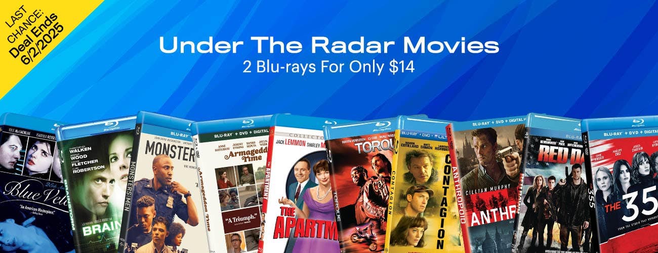 Blu-Ray Deals - 2 For $14