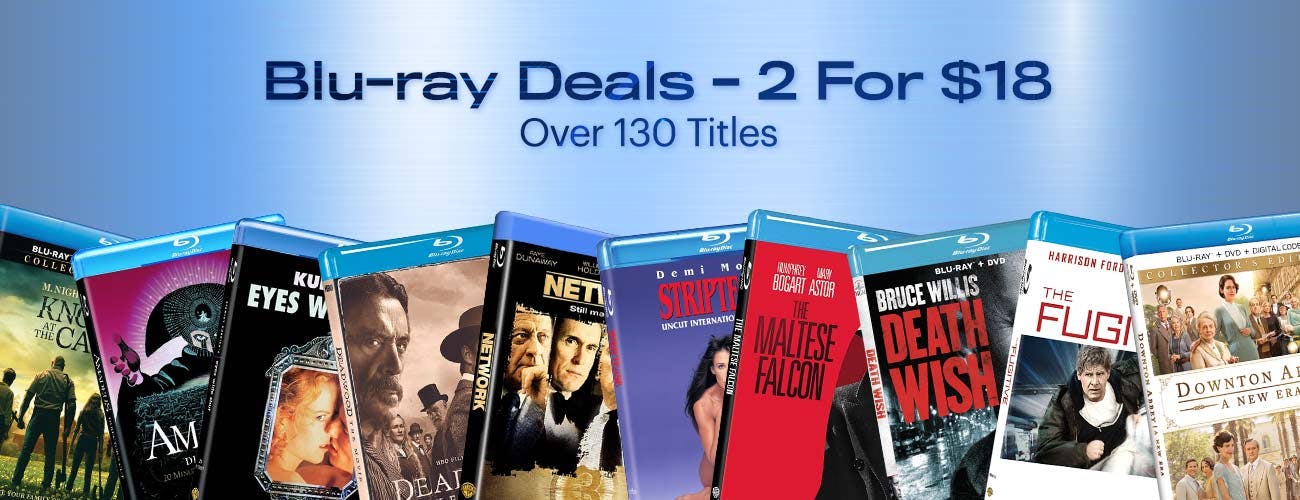 Page 4 of 8 for Blu-ray Deals - 2 For $18