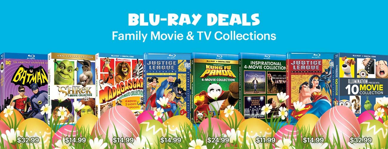 Blu-ray Deals on Family & TV  Collections