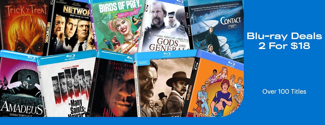 Blu-ray Deals - 2 For $18