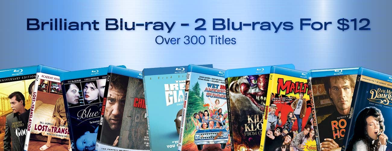 2 Blu-rays For $12