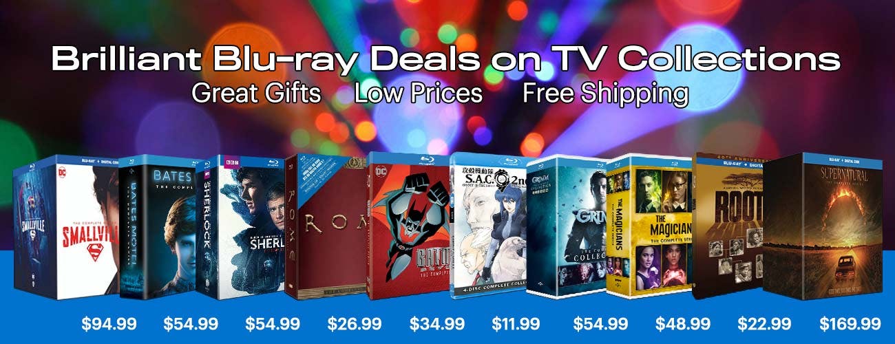 Brilliant Blu-ray Deals on TV Collections
