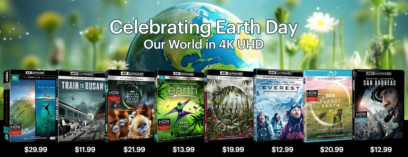 Celebrating Earth Day - 4K Deals