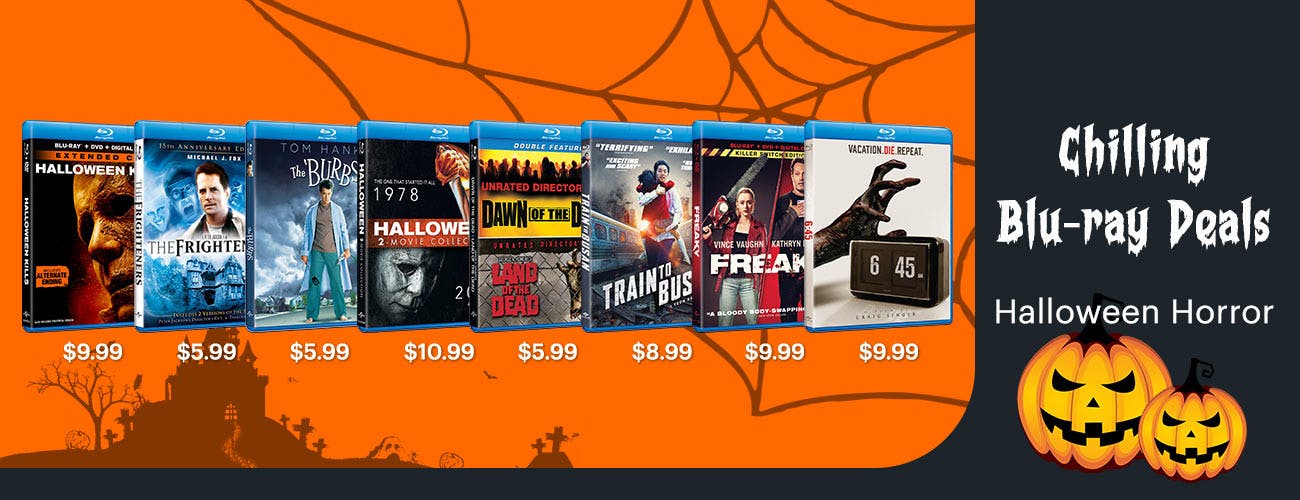 Chilling Halloween Blu-ray Deals on Horror Movies