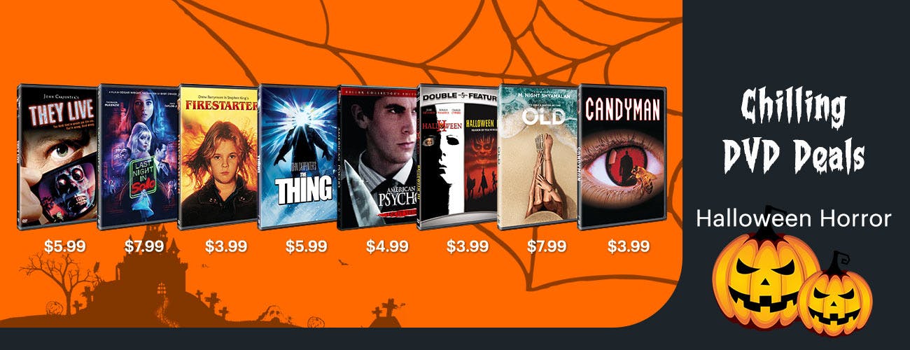 Chilling Halloween DVD Deals on Horror Movies