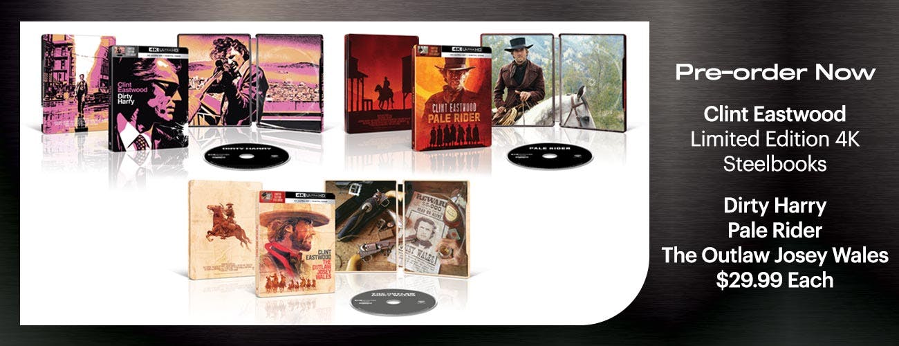 Clint Eastwood (Includes Limited Edition 4K Steelbooks)