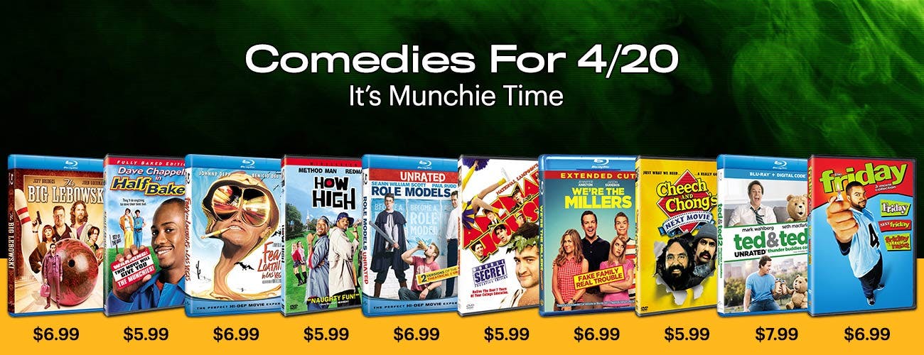 Comedy Movies For 4/20