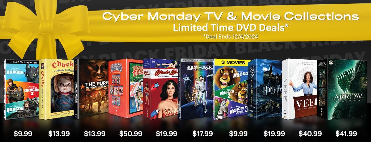 Cyber Monday - DVD Deals on TV & Movie Collections