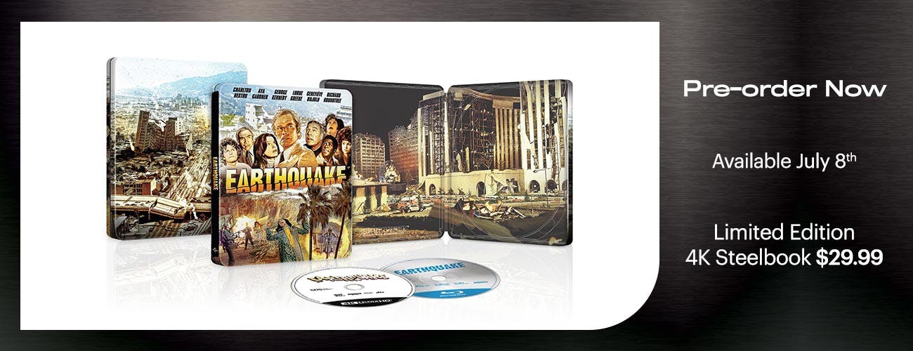 Earthquake (Limited Edition 4K Steelbook)