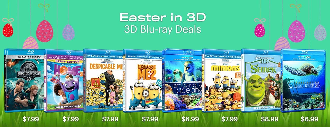 Easter in 3D - 3D Blu-ray Deals