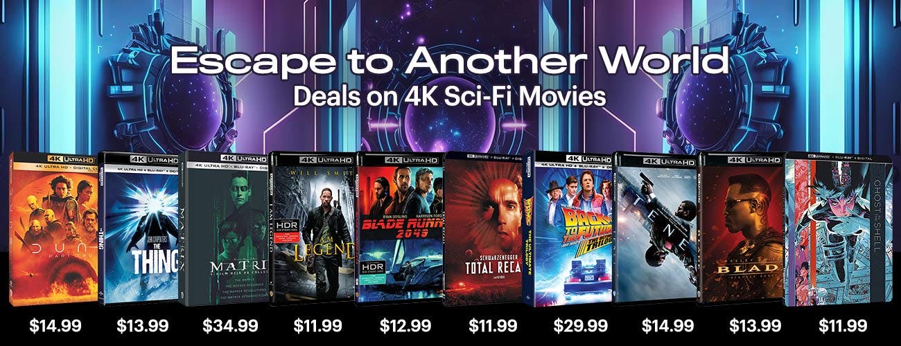 Deals on 4K Sci-Fi Movies