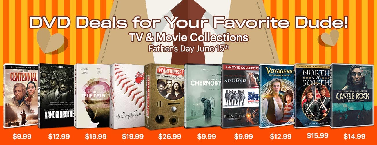 Father's Day Deals -  DVD Movie & TV Collections