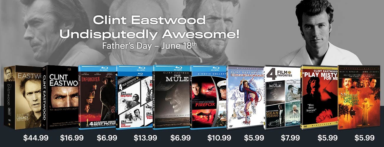 Clint Eastwood - Father's Day Deals