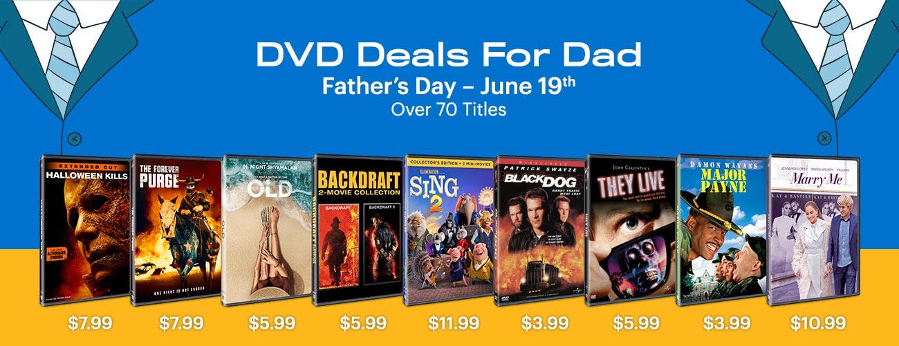 Father's Day - DVD Deals from $3.99