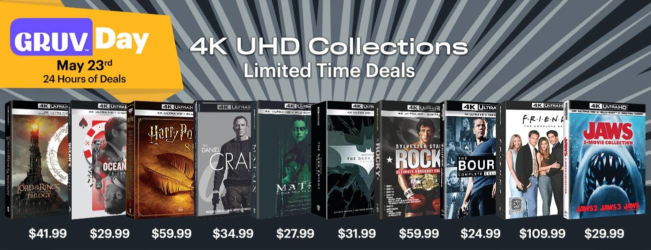 GRUV Day Deals - 4K UHD Collections