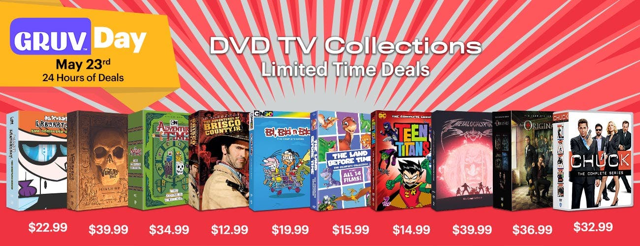 GRUV Day Deals - DVD TV Collections