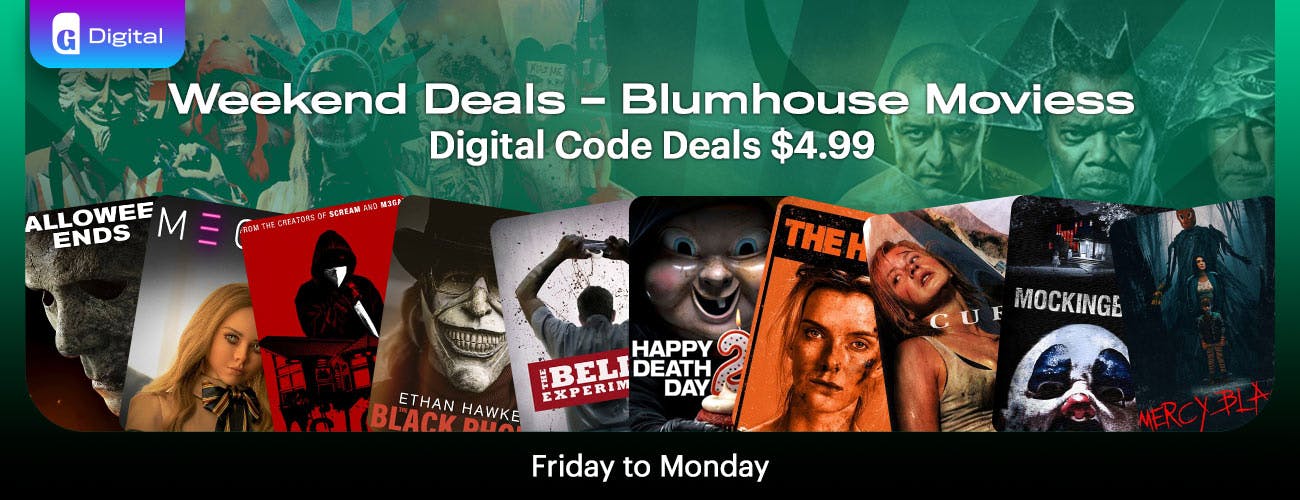Digital Codes - Weekend Deals: Blumhouse