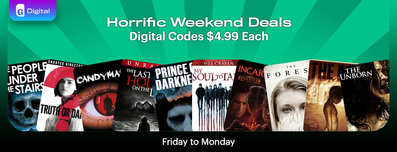 Digital Codes - Horrific Weekend Deals