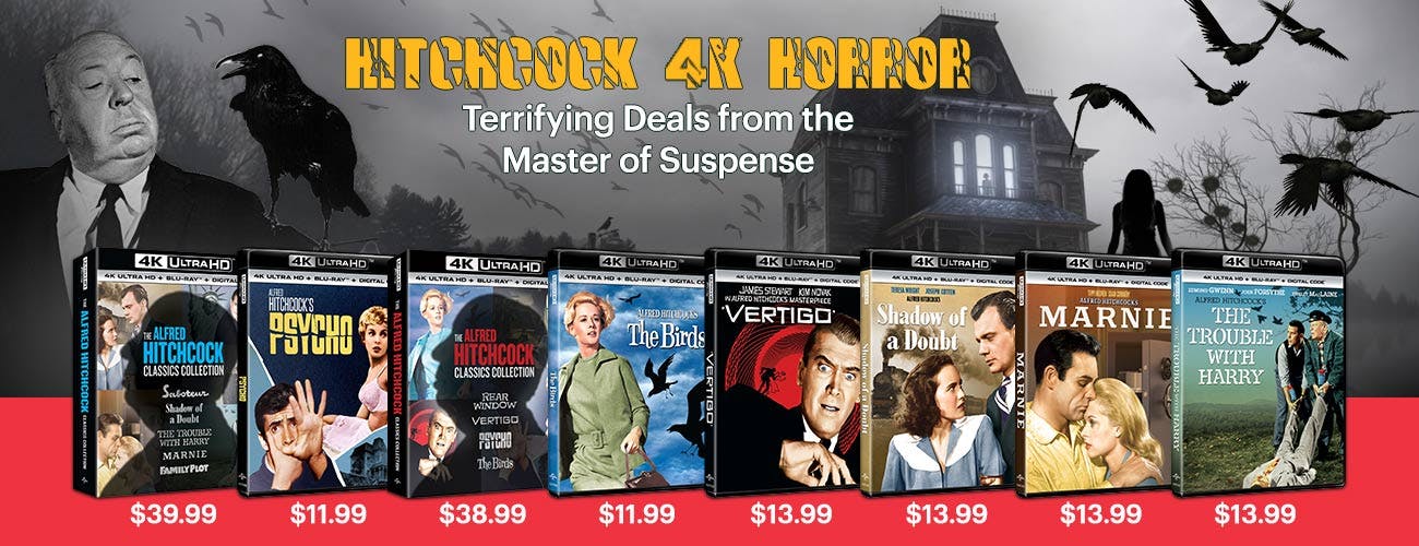 4K Deals on Alfred Hitchcock 