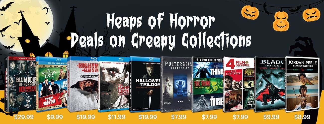 Halloween Horror - Deals on Creepy Movie Collections