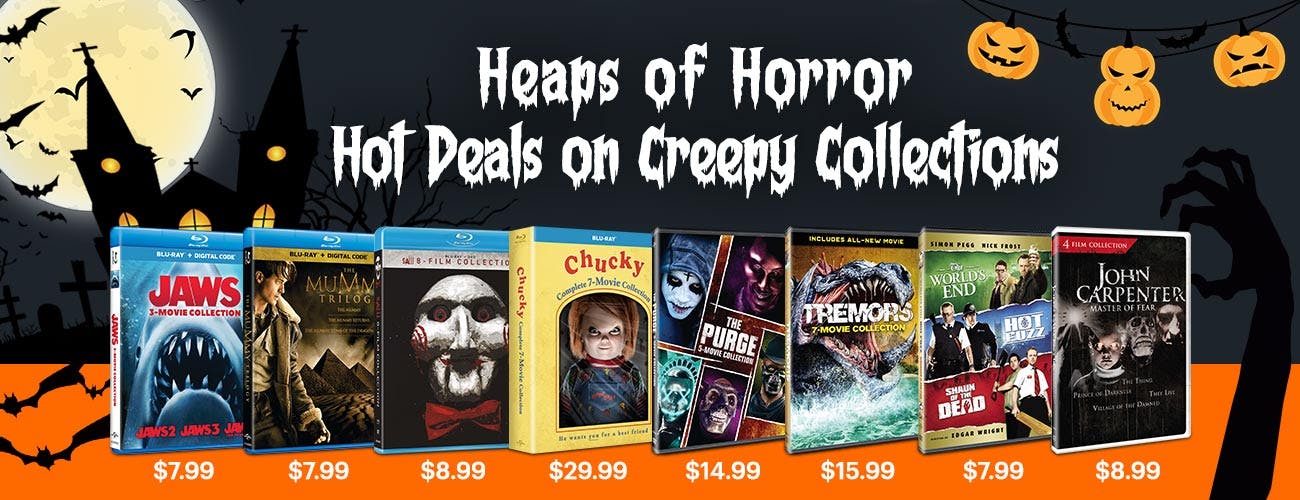 Heaps of Horror - Hot Deals on Creepy Collections 