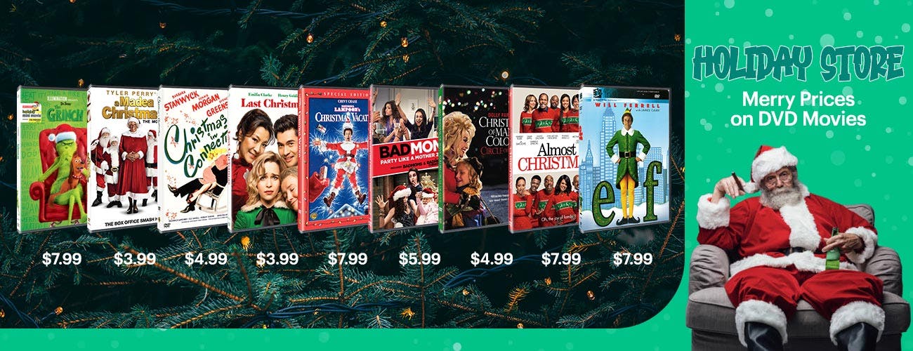 Holiday Store - Merry Prices on DVD Movies