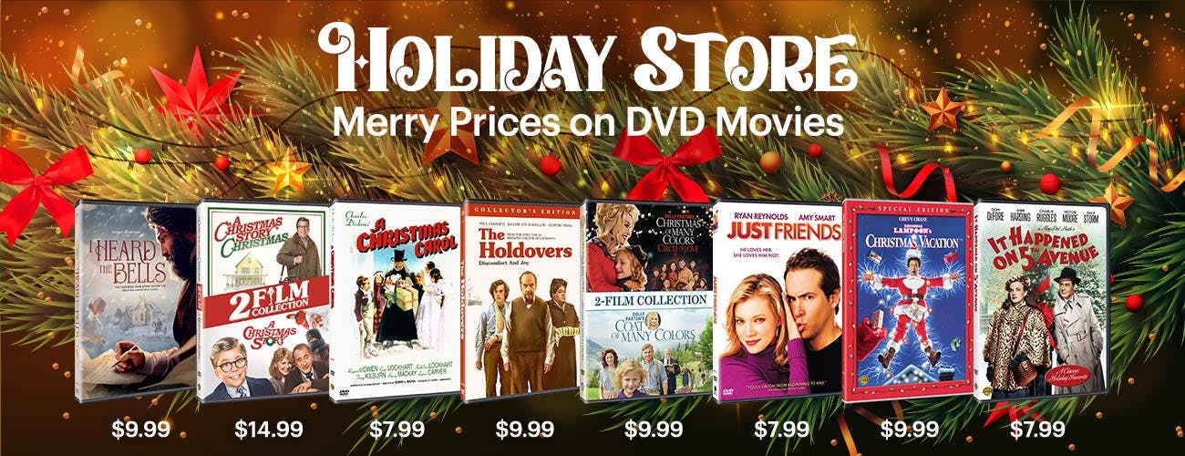 Holiday Store -  Merry Prices on DVD Movies