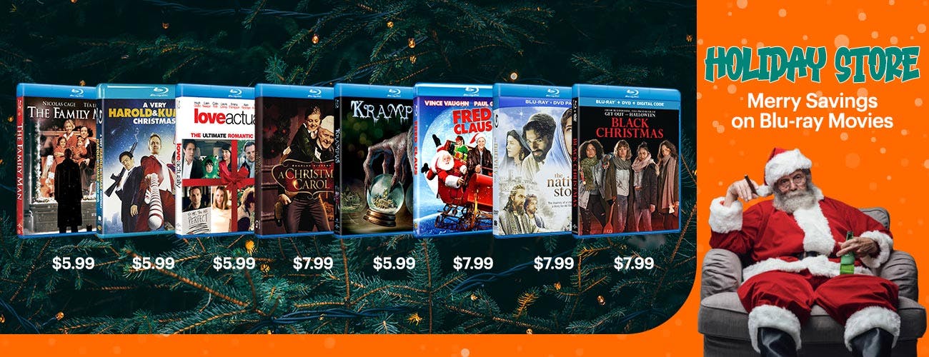 Holiday Store - Merry Savings on Blu-ray Movies