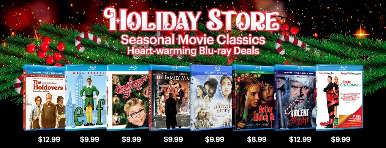 Holiday Store - Heart-warming Blu-ray  Deals