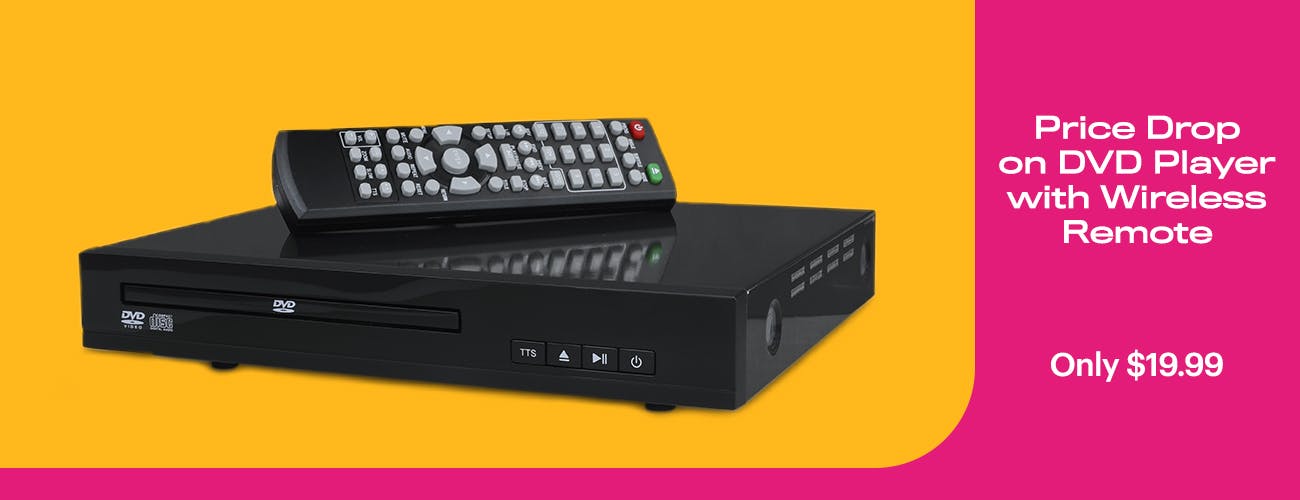 Home DVD Player Only $19.99