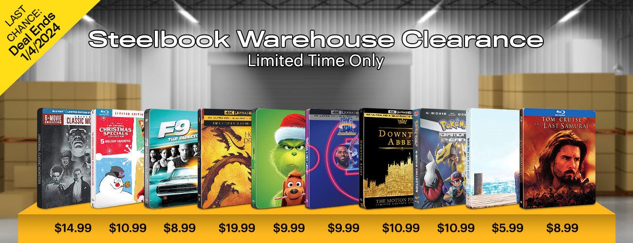 Blu-ray Warehouse Clearance