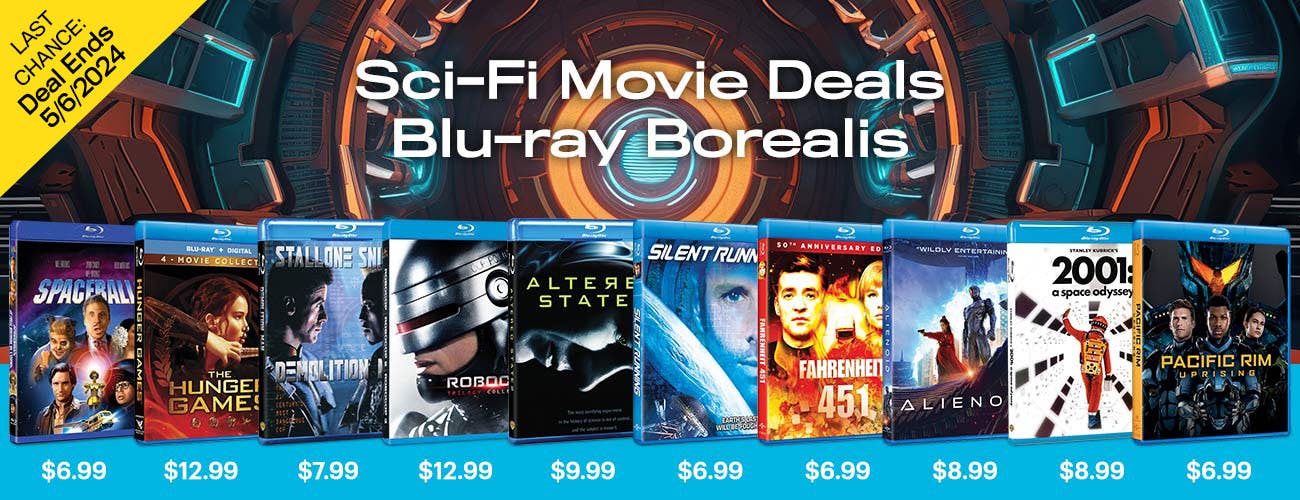 Sci-Fi Movie Deals - Blu-ray Borealis