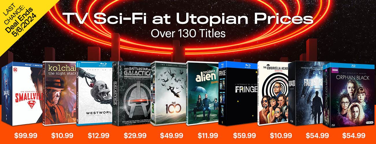 TV Sci-Fi Deals at Utopian Prices