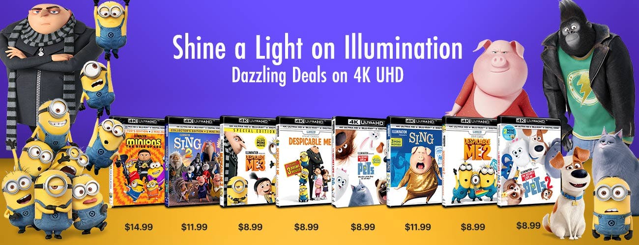 Shine a Light on Illumination - Dazzling 4K UHD Deals