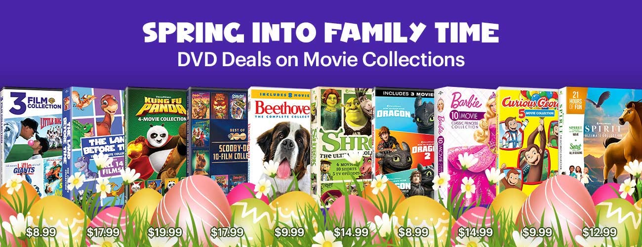 DVD Deals on Family Movie Collections