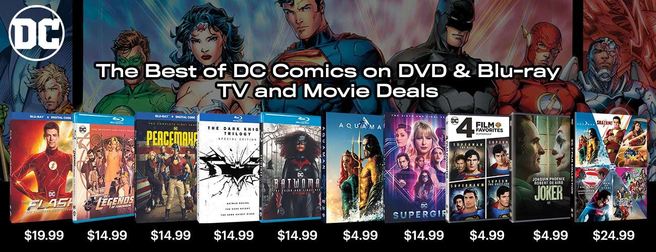 The Best of DC Comics - TV and Movie Deals