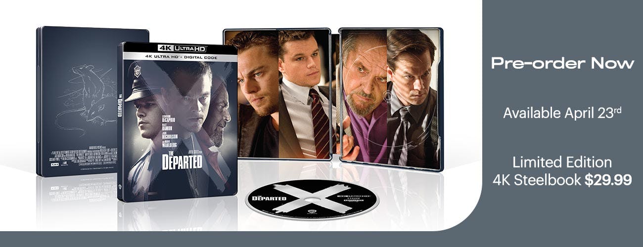 The Departed (Limited Edition 4K UHD Steelbook)