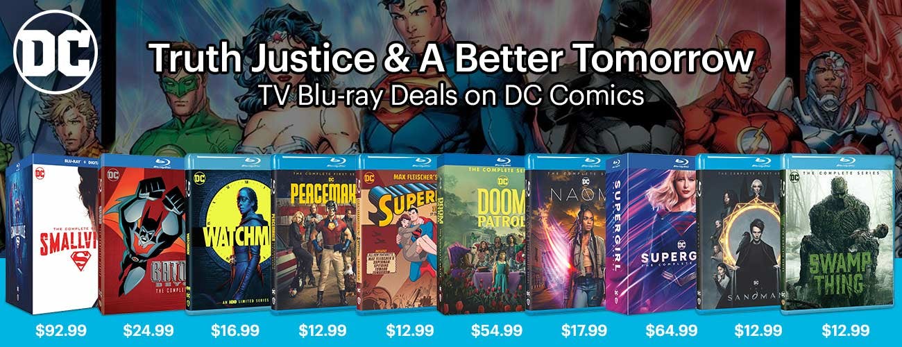 DC Comics: Deals on Blu-ray TV