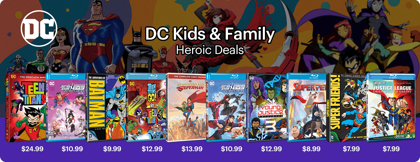 DC Comics - Kids & Family Deals