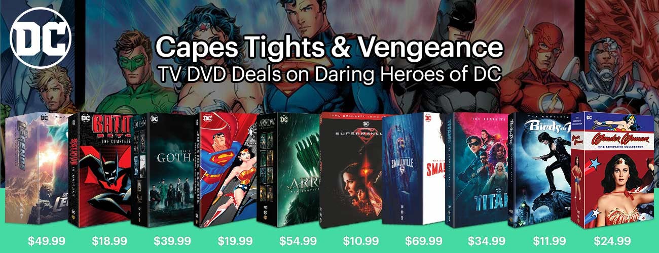 DC Comics: Deals on DVD TV