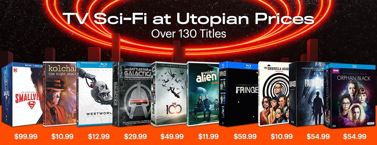 TV Sci-Fi Deals at Utopian Prices