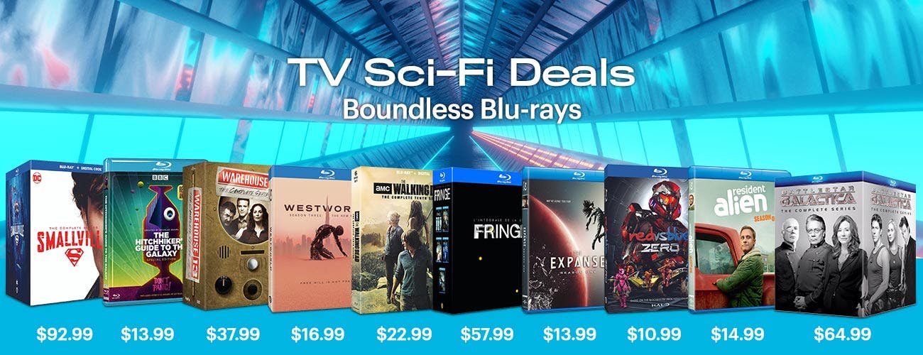 TV Sci-Fi Deals - Boundless Blu-rays