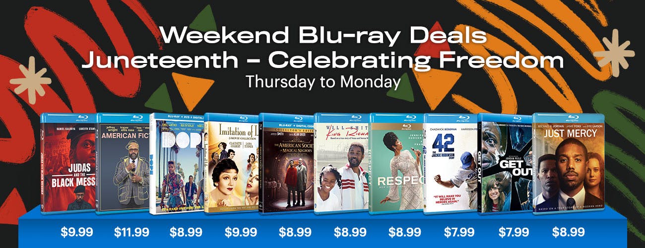 Blu-ray Weekend Deals - Friday to Monday: Juneteenth