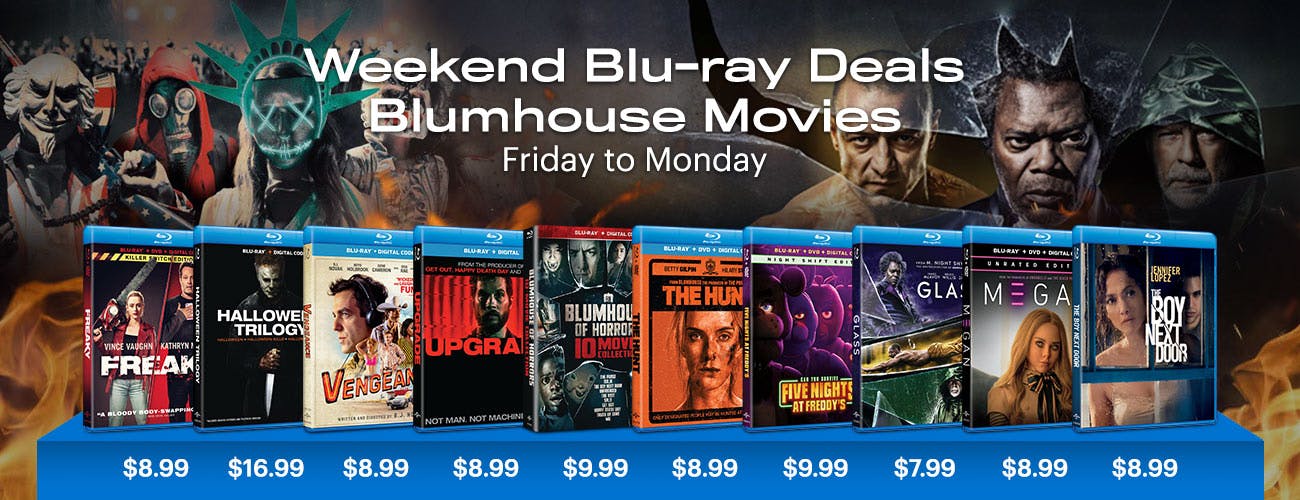 Blu-ray Weekend Deals - Friday to Monday: Blumhouse